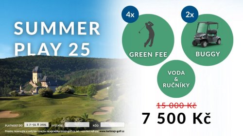 SUMMER PLAY 4vstupy + 2buggy