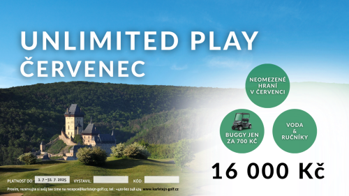 UNLIMITED PLAY Červenec