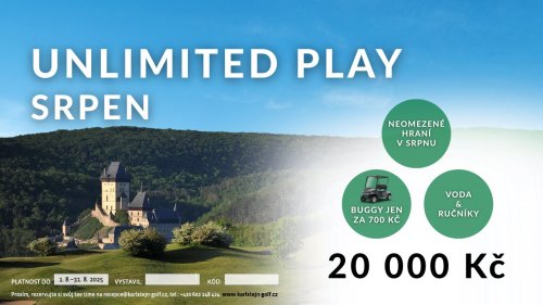 UNLIMITED PLAY Srpen